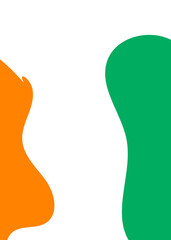 Abstracts Shape Decorative Backdrop