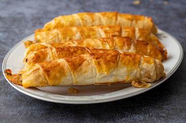 Cigarette Böreği - Türkpro Shaped Rolls, Potato Cheese Pie.