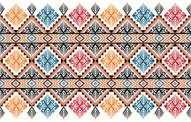 Ethnic geometric pattern vector. Native African American Mexican Indonesia Aztec motif and bohemian pattern elements. designed for background, wallpaper,print, wrapping,tile, batik.vector Aztec motif 