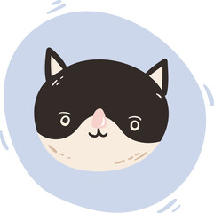 Cute Cat party Birthday Element