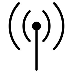 wireless glyph icon