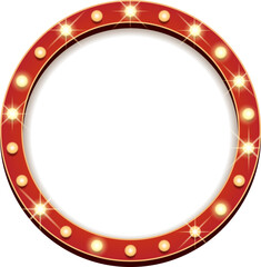 Naklejka premium cinema theater frame