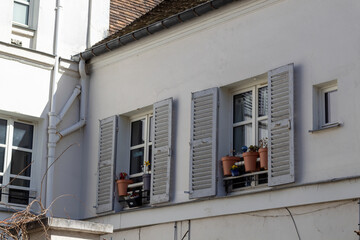 facade of an building