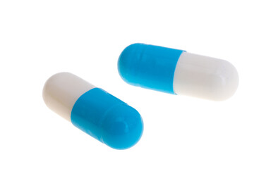 medical capsules isolated