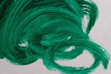 緑色の渦巻き模様