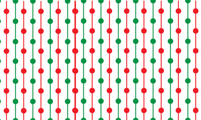 Red green  Dotted texture template. Geometric pattern in halftone style with gradient for celebrate presentation