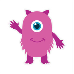Cute Monsters Sticker