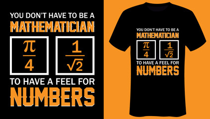 Math T-shirt Design