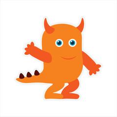 Cute Monsters Sticker