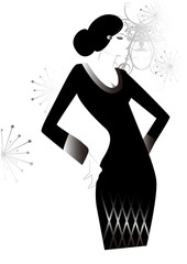 女性、ドレス、ファッション