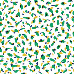 Colorful abstract hand drawn seamless pattern