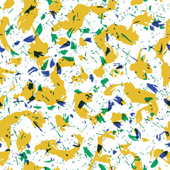 Colorful abstract hand drawn seamless pattern