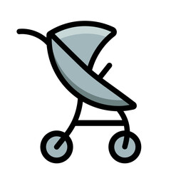 baby stroller or carriage cartoon