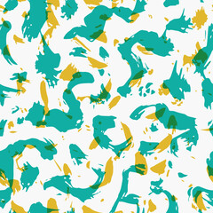 Colorful abstract hand drawn seamless pattern