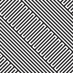 Seamless pattern with lines.Unusual poster Design .Black Vector stripes .Geometric shape. Endless texture
