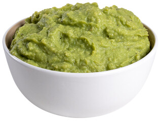 bowl with guacamole