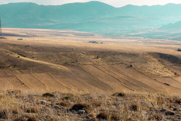 Breathtaking mountain landscape. The Anti Taurus Mountains. Aladaglar National Park. Turkey..