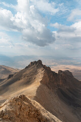 Breathtaking mountain landscape. The Anti Taurus Mountains. Aladaglar National Park. Turkey..