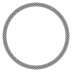 vintage circle frame png file