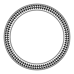 vintage circle frame png file