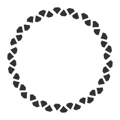 vintage circle frame png file