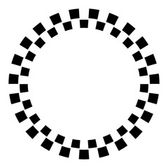 vintage circle frame png file