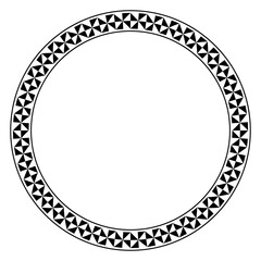 vintage circle frame png file