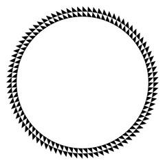 vintage circle frame png file
