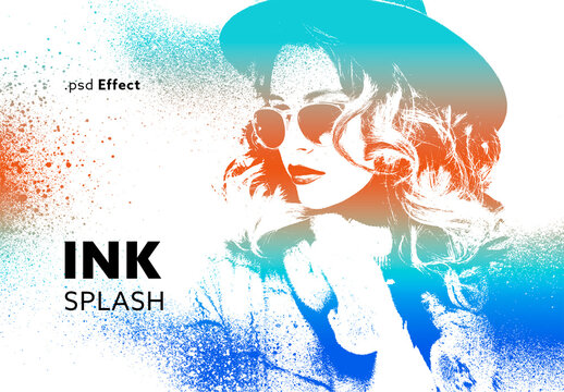 Ink Splash Photo Effect