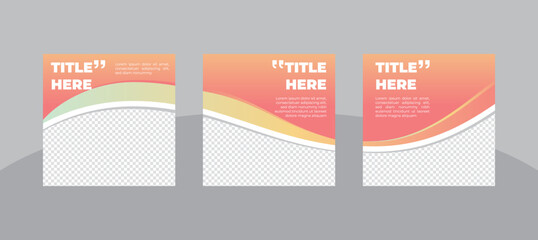 Fototapeta premium Digital Marketing Social Media Post Template, Digital marketing agency, Square Flyer Template, Editable web Banner Post Template.