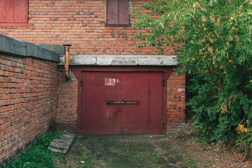 old garage