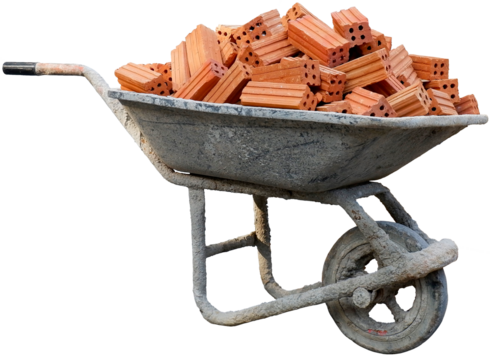 equipment construction trolley bricks dicut cutout true