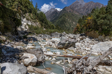 Nepal Manaslu Circuit Himalaya