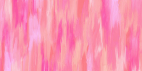 羽のようなタッチの絵の具が混ざり合うピンクの背景 イラスト アブストラクト
