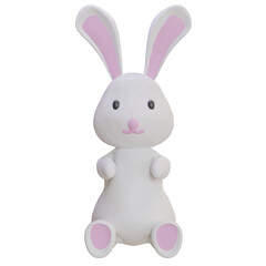 3D rabbit