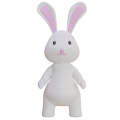 3D rabbit