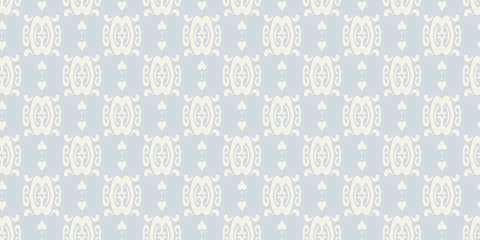 Seamless pattern with flowers. Vector image