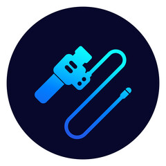 endoscope for colonoscopy icon