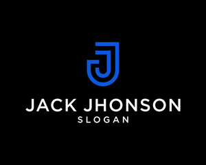 business logo design modern logo initial J
