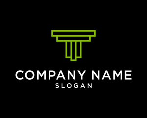 logo for business modern logo initial T