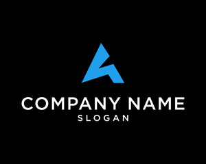 abstract logo design modern logo technology A