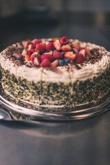 Cake with Fruits