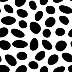 Abstract background in black and white. Pattern, seamless. Vector.