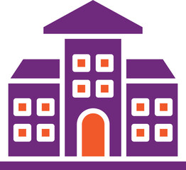 School Vector Icon Design Illustration