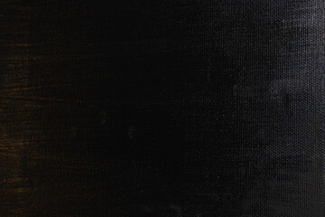 Black abstract paint with a brush And textures of water color oil colour drawing lines on canvas background