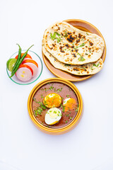 Anda Masala or Egg Curry is popular indian spicy food