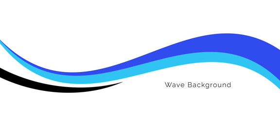 Obraz premium Abstract wave flowing shapes geometry design background
