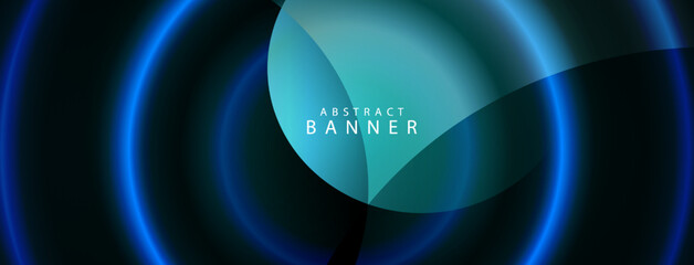 Abstract geometric blue colorful vector illustration design background