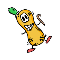 Cartoon Peanut Clipart
