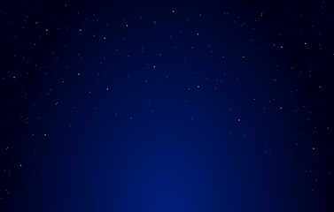 Night sky with stars background